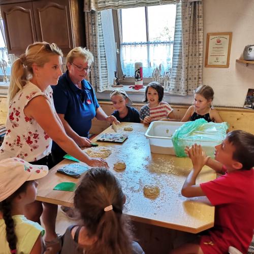Beim Backen